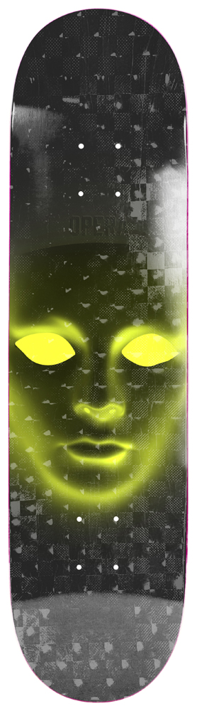 Opera Skateboard Deck Face 7,38