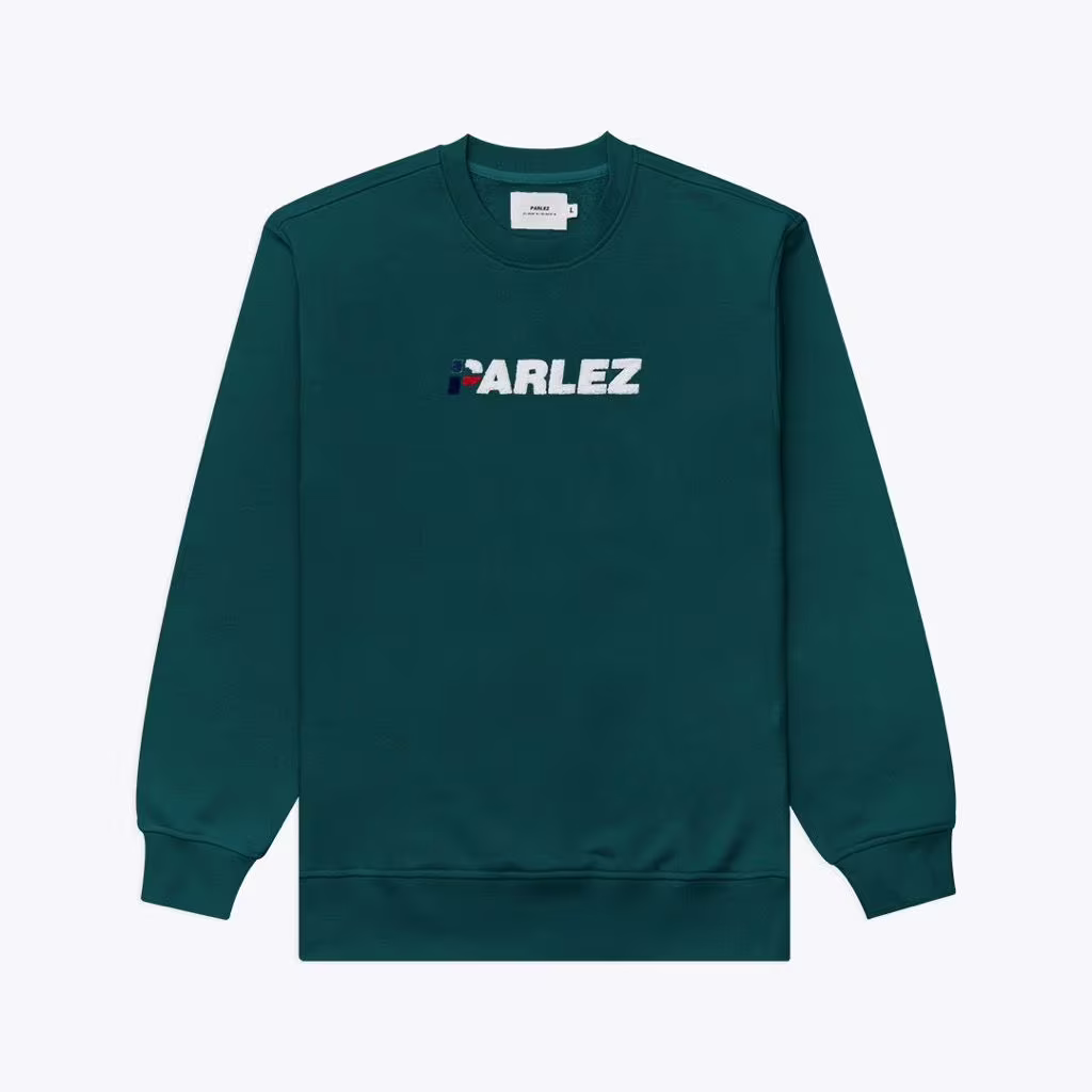 Parlez Rodney Sweatshirt - deep green M Parlez Rodney Sweatshirt - deep green M