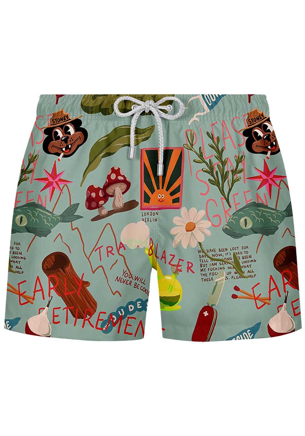 The Dudes Treasure Trail Swim Shorts - multicolor The Dudes Treasure Trail Swim Shorts - multicolor