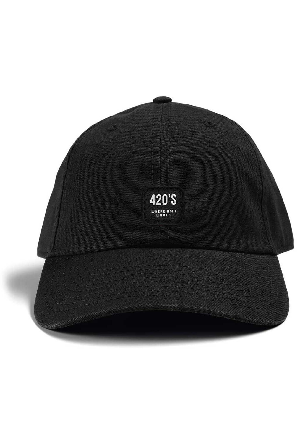 The Dudes 420s Dad Cap - black The Dudes 420s Dad Cap - black