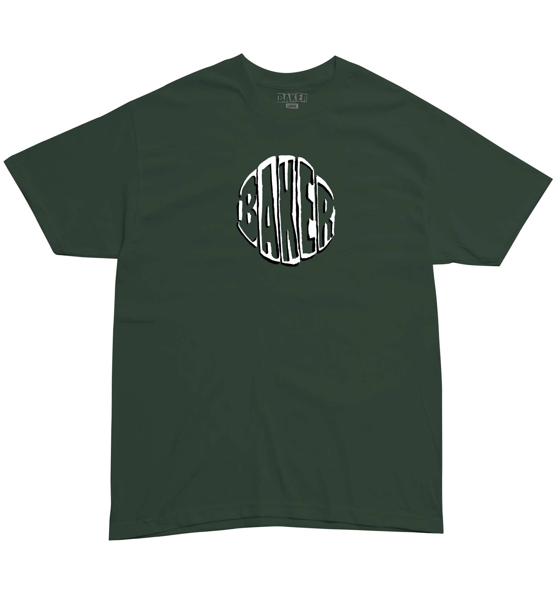 BAKER T-Shirt CIRCLE forest green BAKER T-Shirt CIRCLE, forest green XXL