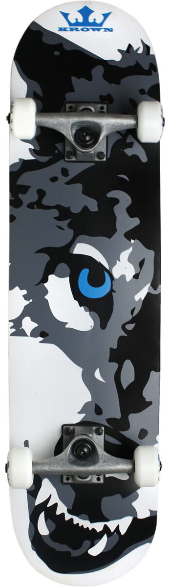 Krown Complete Skateboard Rookie Wolf 7.5 Krown Complete Skateboard Rookie Wolf 7.5