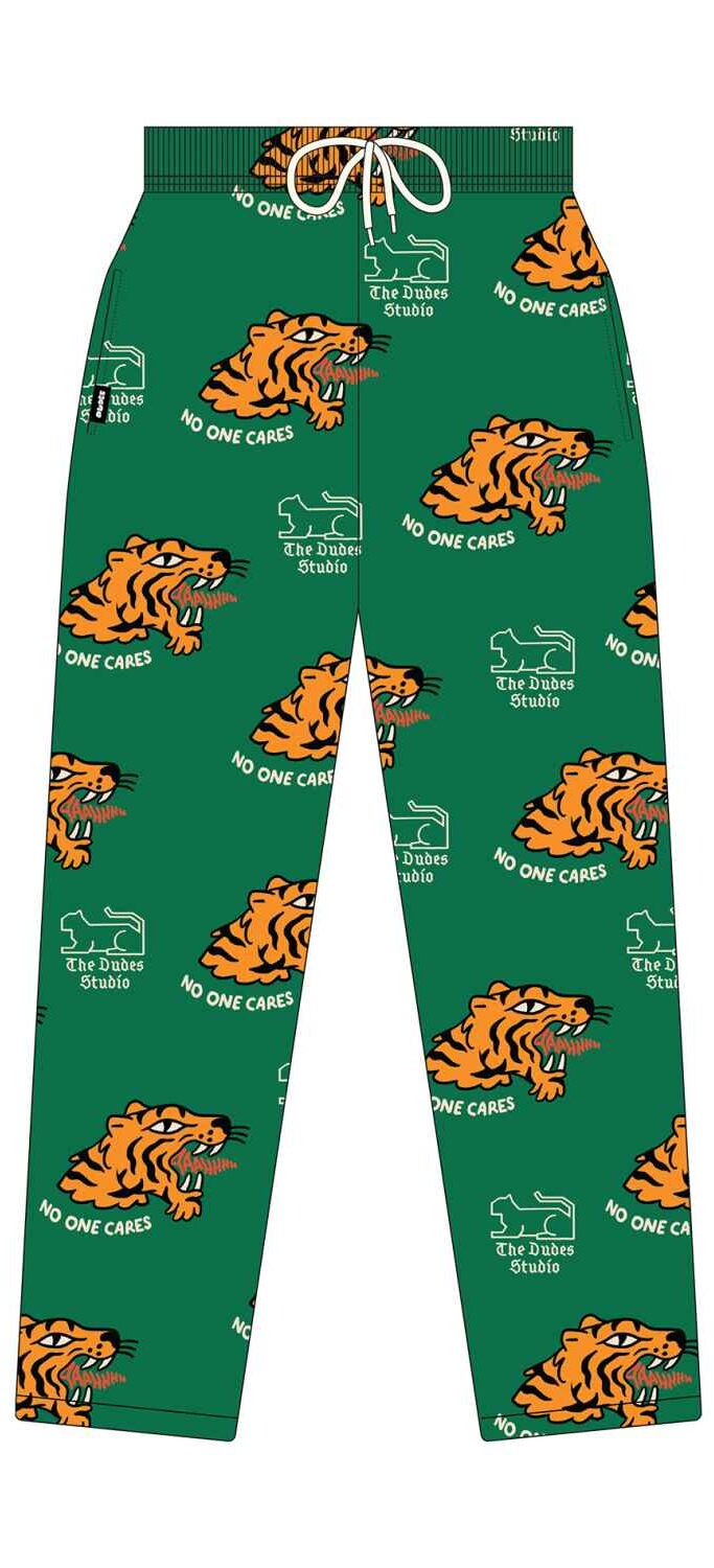 10036762-1 The Dudes No one cares pattern Sweatpants - Multicolor XXXL
