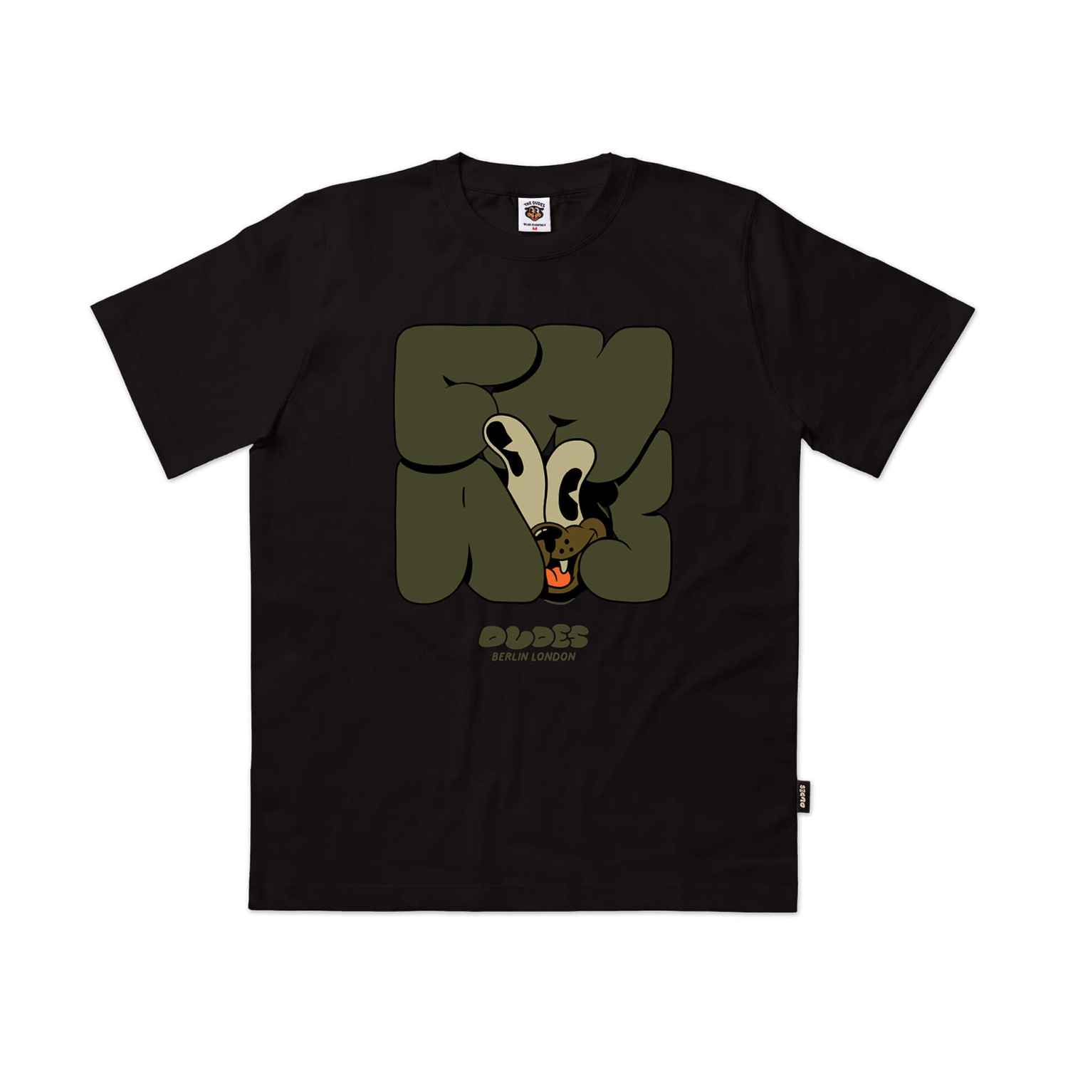 The Dudes Chaos Seasonal T-Shirt - black