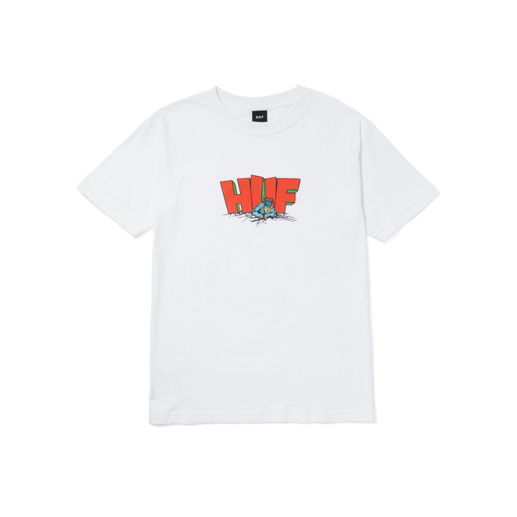 HUF The Drop T-Shirt - white L HUF The Drop T-Shirt - white XXL