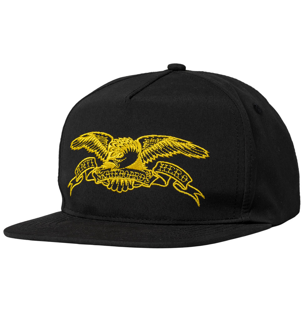 Cap Anti Hero Basic Eagle Snapback Cap Anti Hero Basic Eagle Snapback Charcoal/Gold