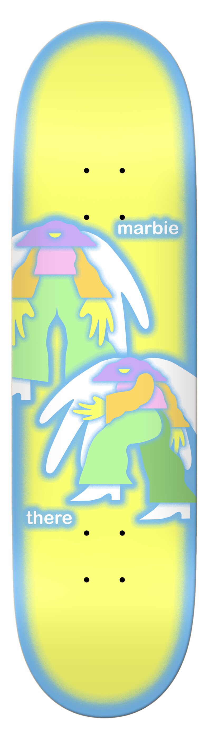 There Skateboard Deck Marbie Fairy 8,5