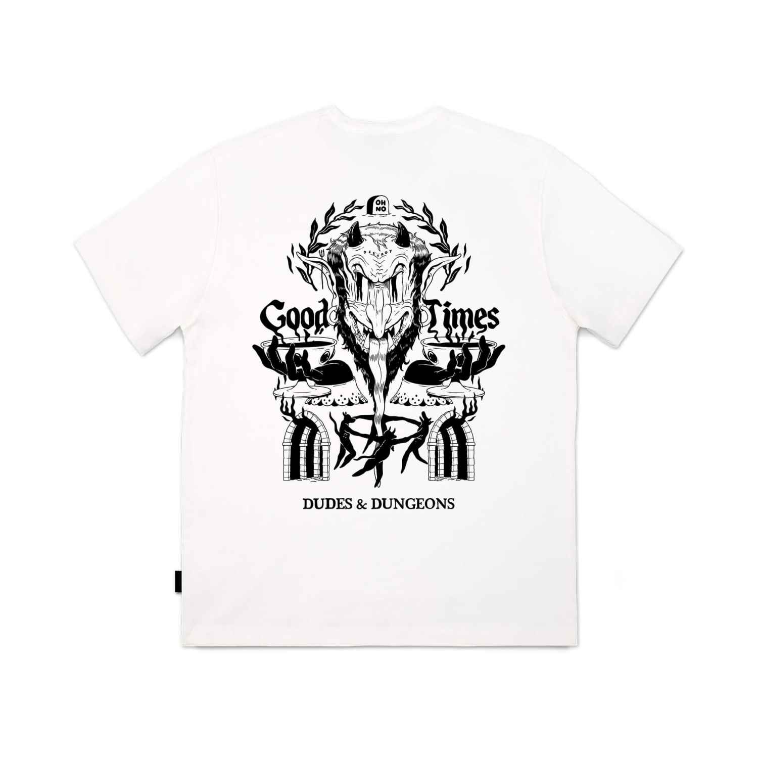 The Dudes Good Times Seasonal T-Shirt - white The Dudes Good Times Seasonal T-Shirt - white