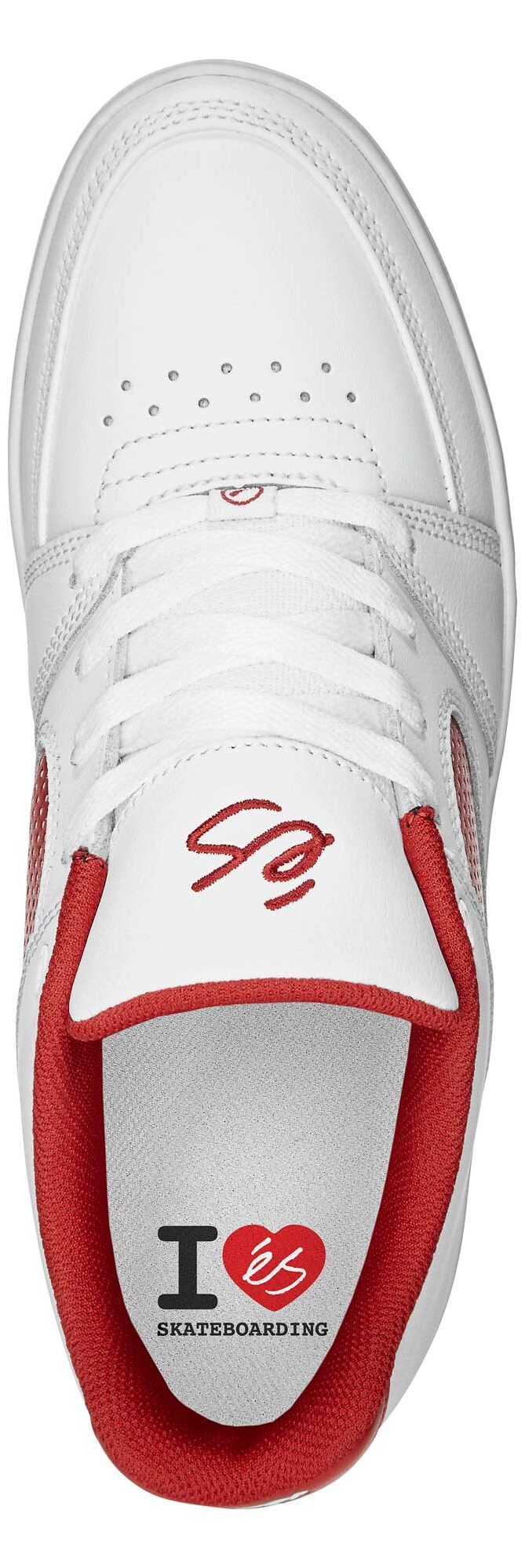 eS SKB Shoe ACCEL SLIM X SKATEBOARDING DAY whi/red white/red eS SKB Shoe ACCEL SLIM X SKATEBOARDING DAY whi/red, white/red 14