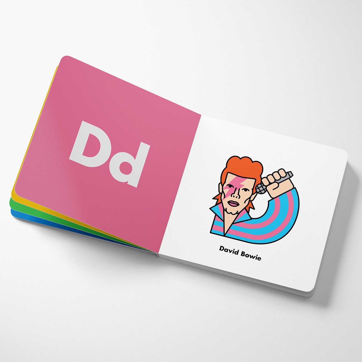 Awesome ABC Rock ABC Book - Multicolor