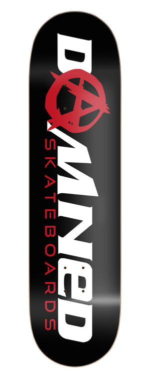 Damned Skateboard Deck Anarchy Damned Skateboard Deck Anarchy