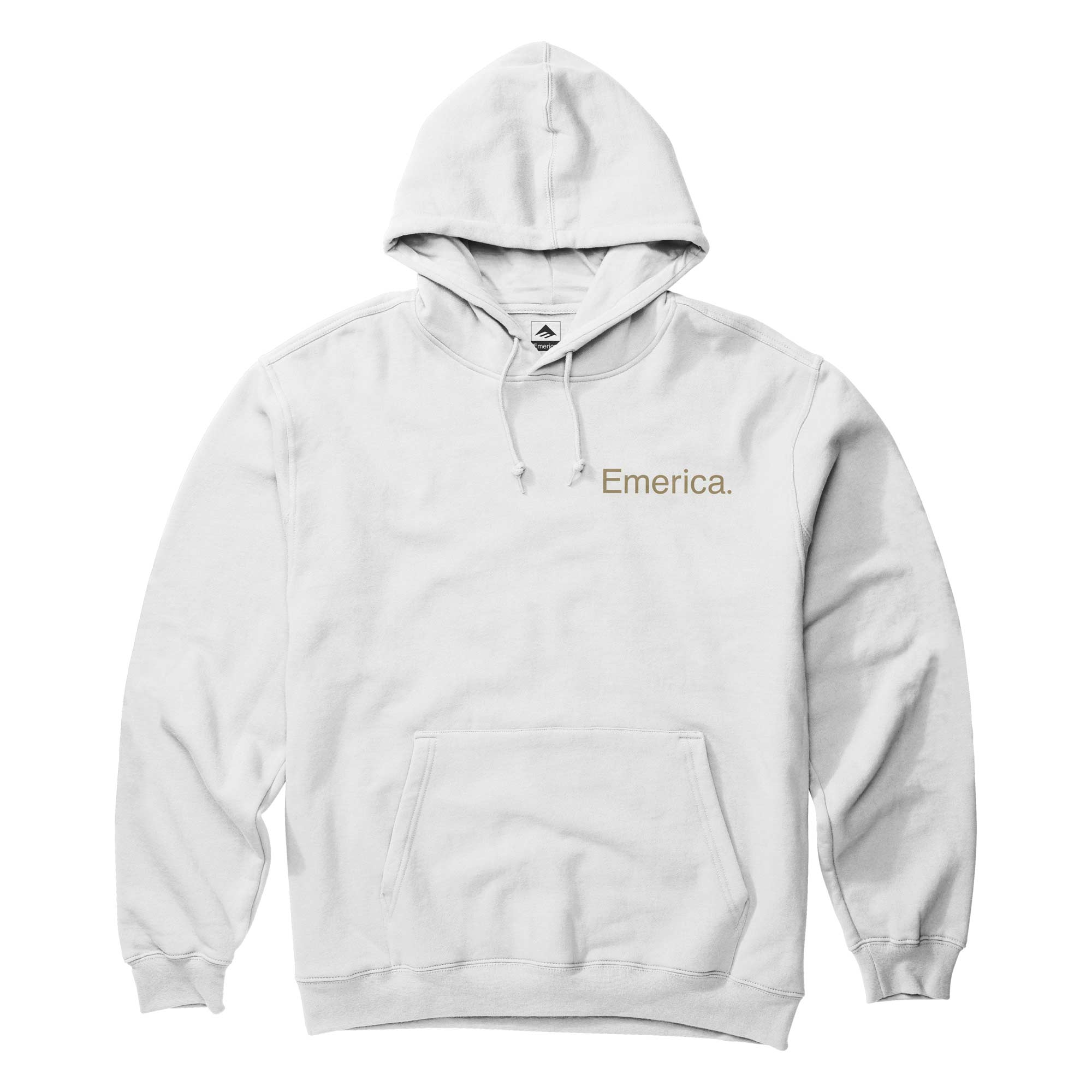 EMERICA Sweat THIS IS SKATEBOARDING HOODIE blanc