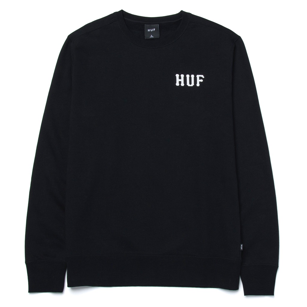 HUF Essentials Classic H Pullover - black M