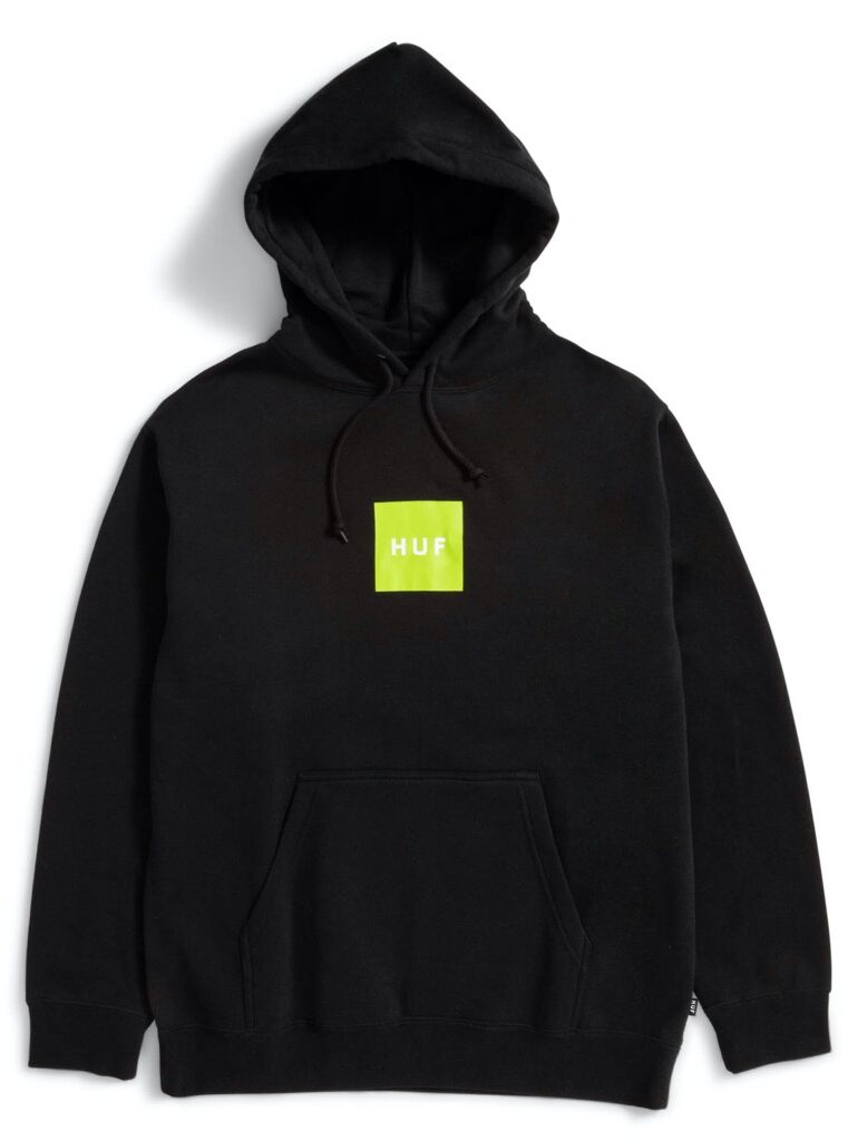 HUF Set Box Hoodie - black HUF Set Box Hoodie - black XXL