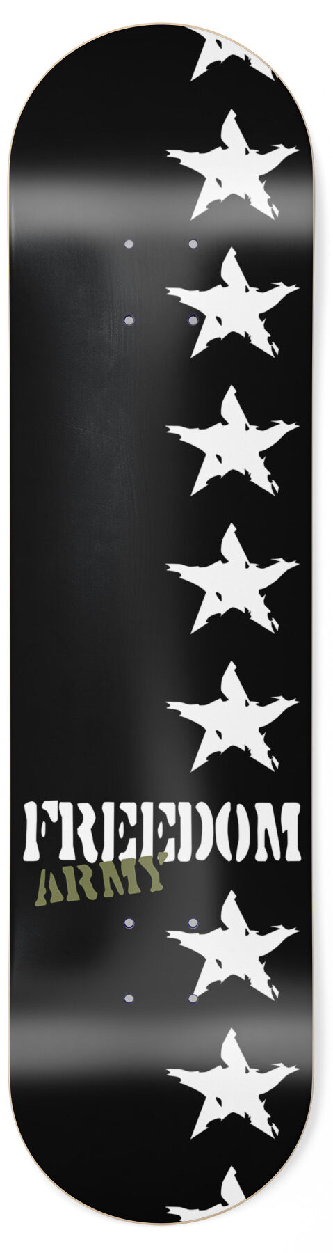 Freedom Army Skateboard Deck Freedom Army Skateboard Deck