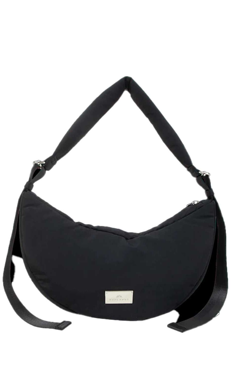 Doughnut Eclair Softies Crossbody Bag - black