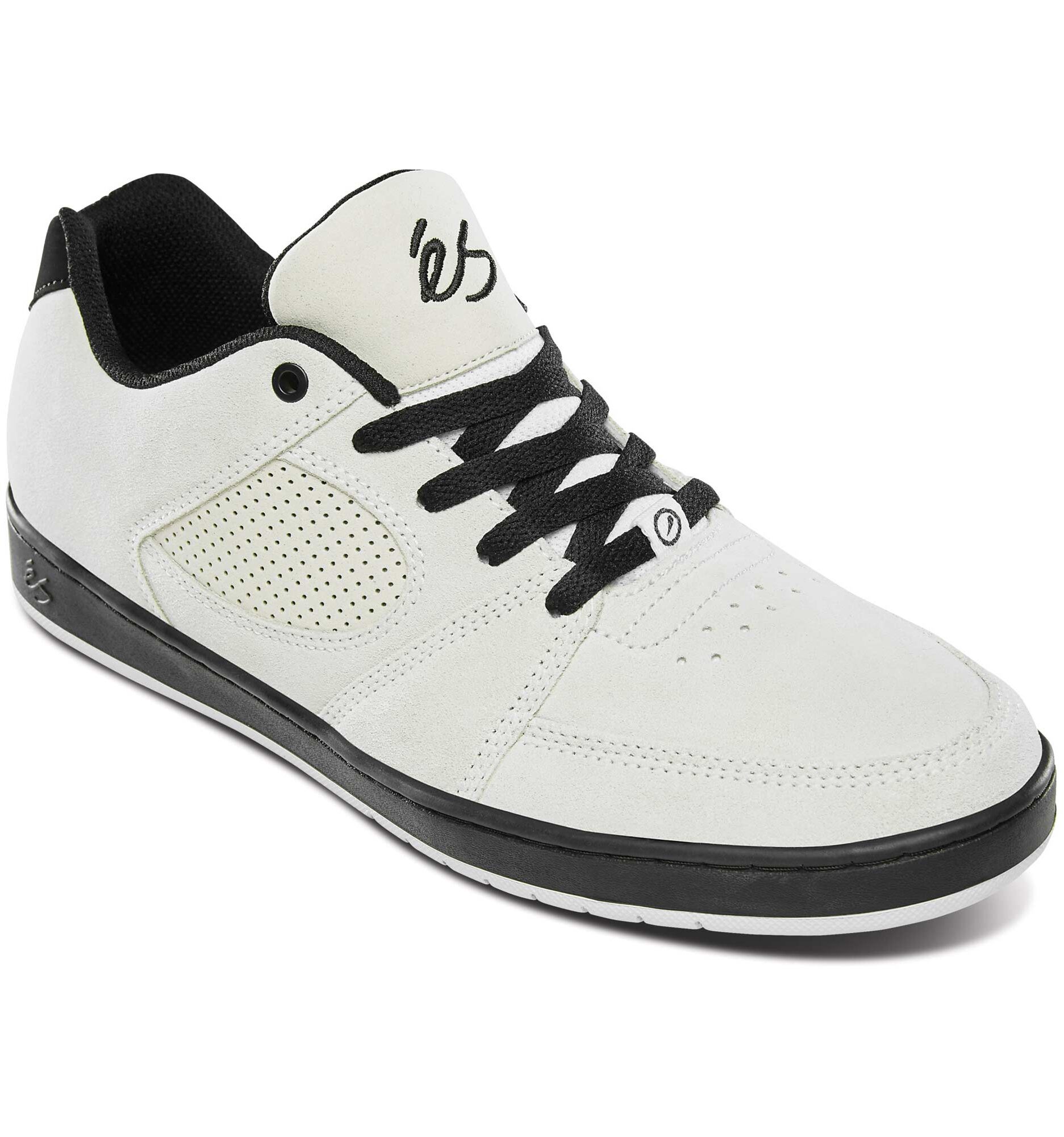 eS SKB Shoe ACCEL SLIM whi/bla/whi white/black/white eS SKB Shoe ACCEL SLIM whi/bla/whi, white/black/white 12