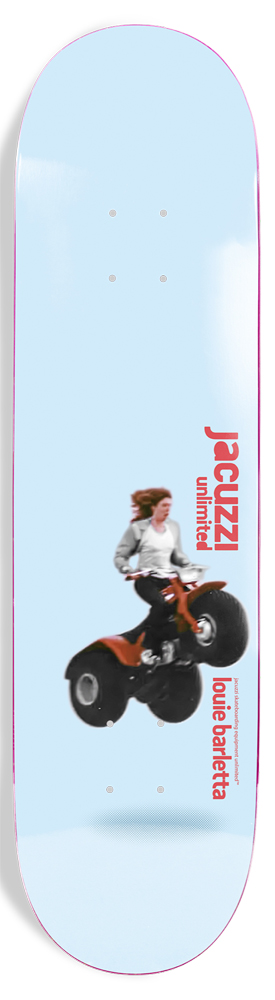 Jacuzzi Skateboard Deck Barletta Great Escape 8,00 Jacuzzi Skateboard Deck Barletta Great Escape 8,00