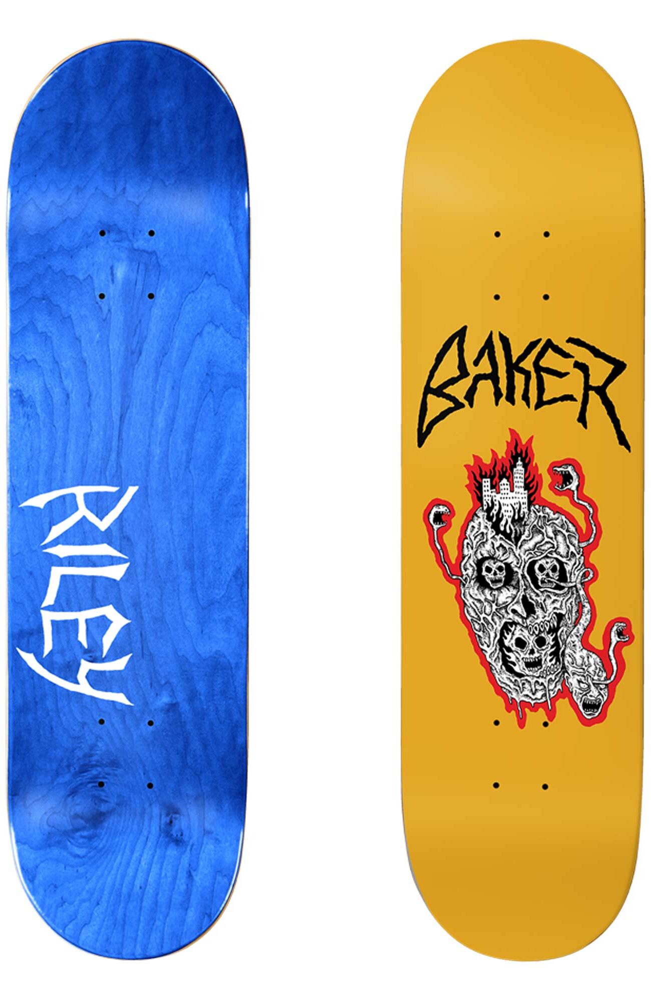 BAKER Deck JUDGEMENT DAY RH 8.0, yellow 8.0