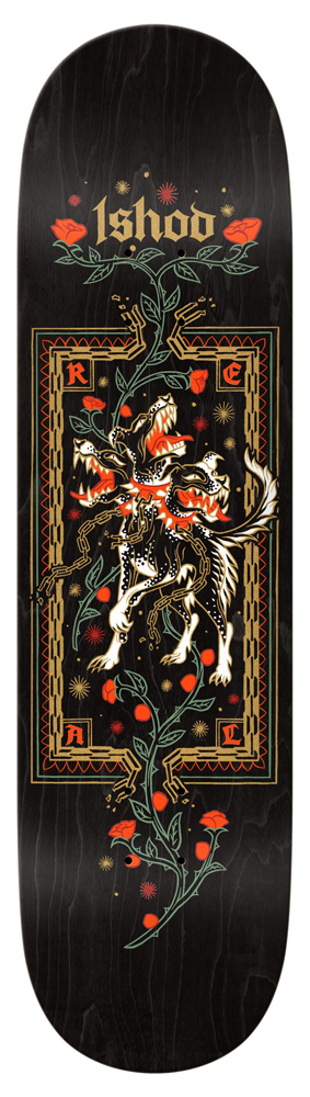 Real Skateboard Deck Wair Cerebrus DBX 8,50