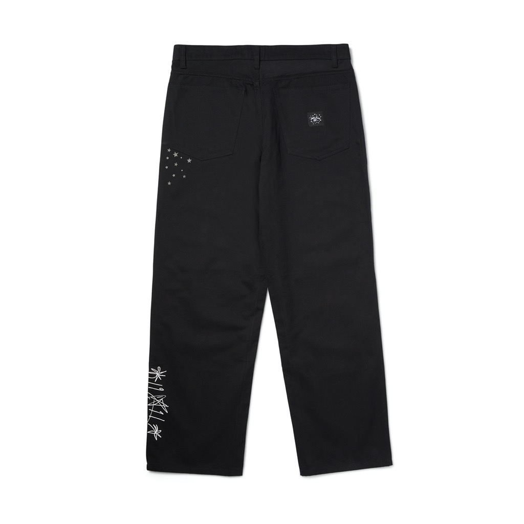HUF Muzzle 5 Pocket Hose - black S HUF Muzzle 5 Pocket Hose - black XXXL