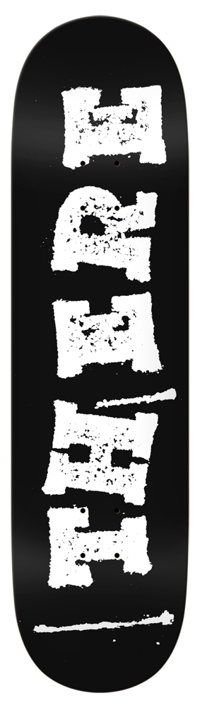 There Skateboard Deck Team DSPH Font 8,38