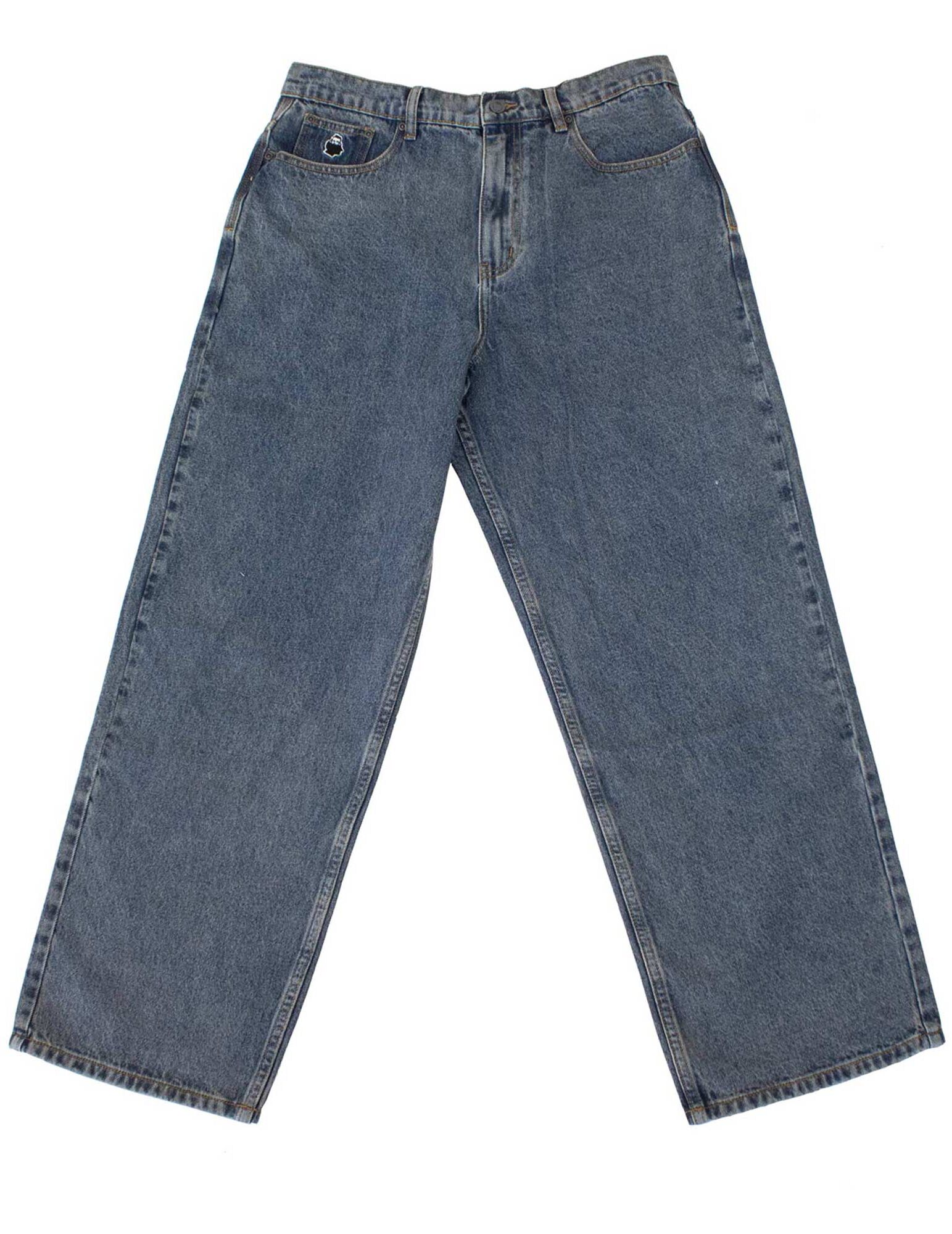 NNSNS Pant BIGGERFOOT DENIM medium washed NNSNS Pant BIGGERFOOT DENIM, medium washed 36/34