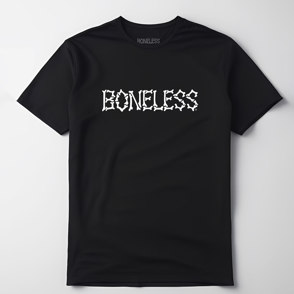 T-Shirt Boneless Logo Black M