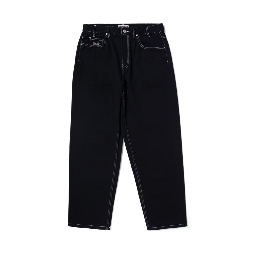 HUF Cromer Hose - black white 38