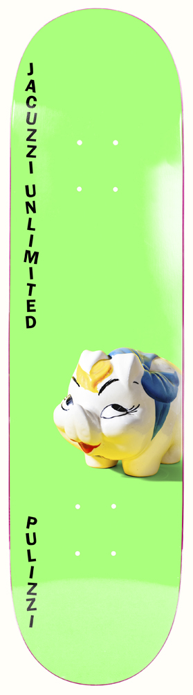 Jacuzzi Skateboard Deck Pulizzi Piggy 8,375 Jacuzzi Skateboard Deck Pulizzi Piggy 8,375