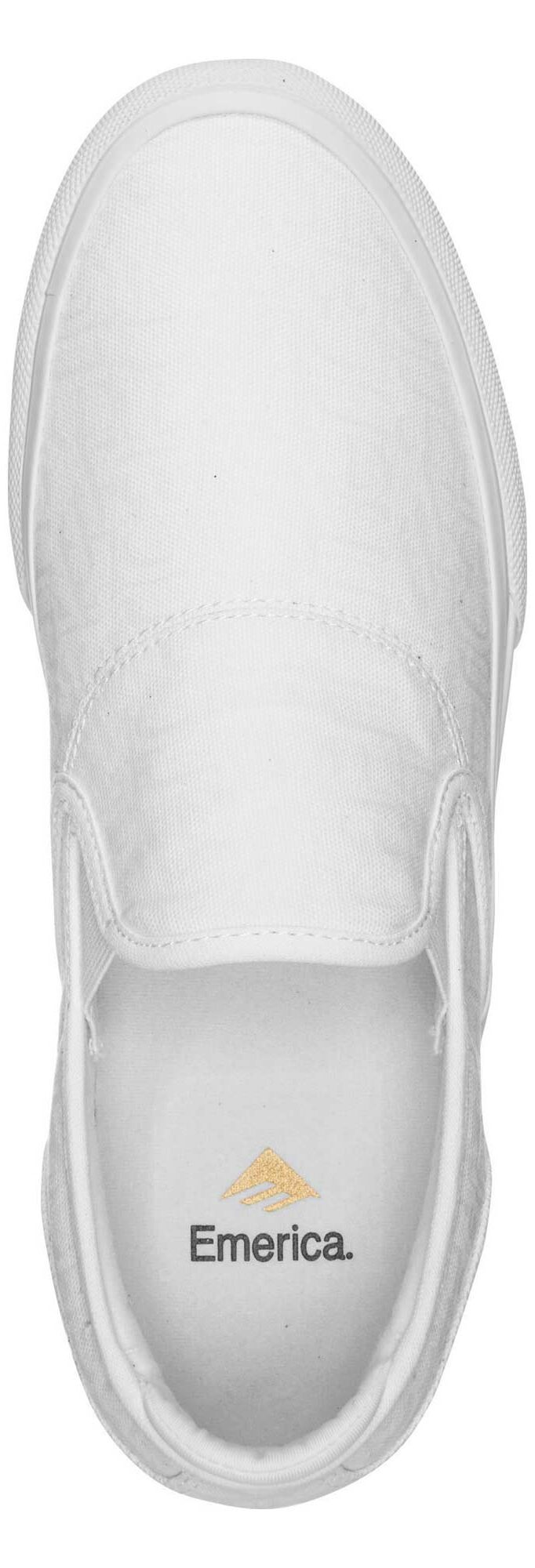 EMERICA Shoe WINO G6 SLIP-ON whi/pri, white/print 5