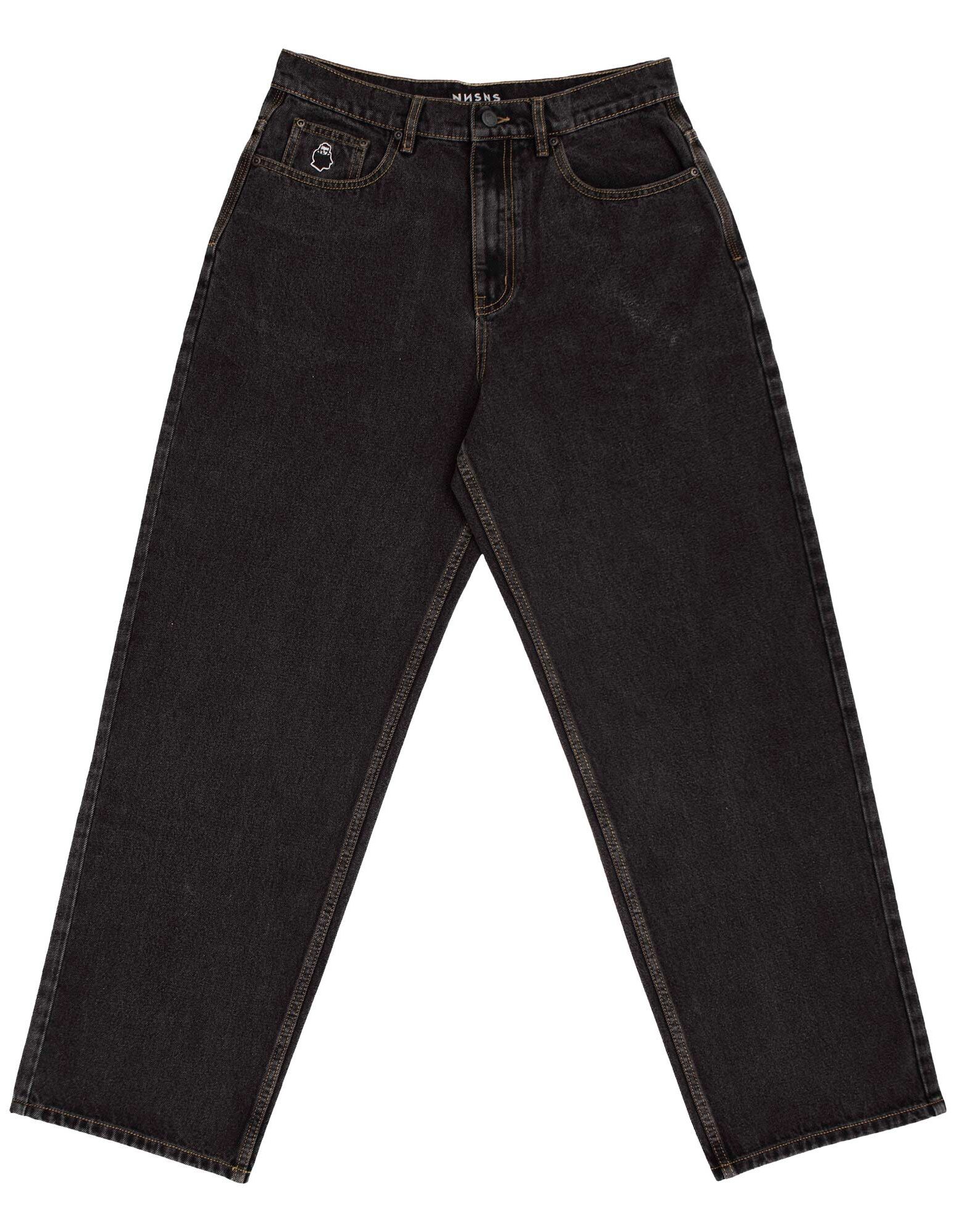 NNSNS Pant BIGGERFOOT DENIM washed black NNSNS Pant BIGGERFOOT DENIM, washed black 28/30