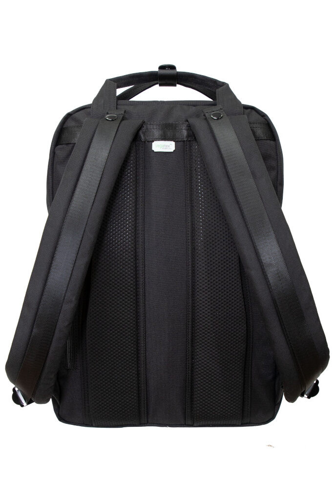 Doughnut Macaroon Large Reborn Black Series Rucksack - black