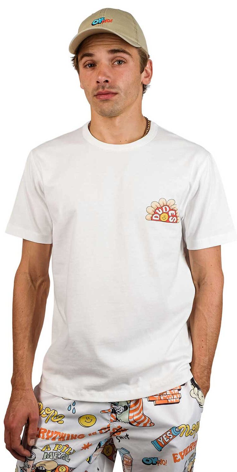 The Dudes Mid Summer Premium T-Shirt - off-white XS The Dudes Mid Summer Premium T-Shirt - off-white XXXL
