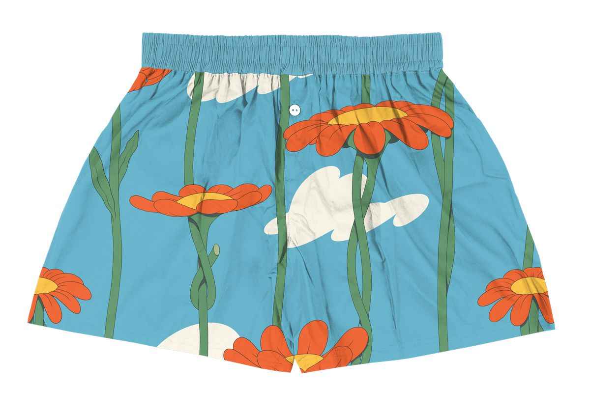 The Dudes Autumn Flowers - multicolor XXXL