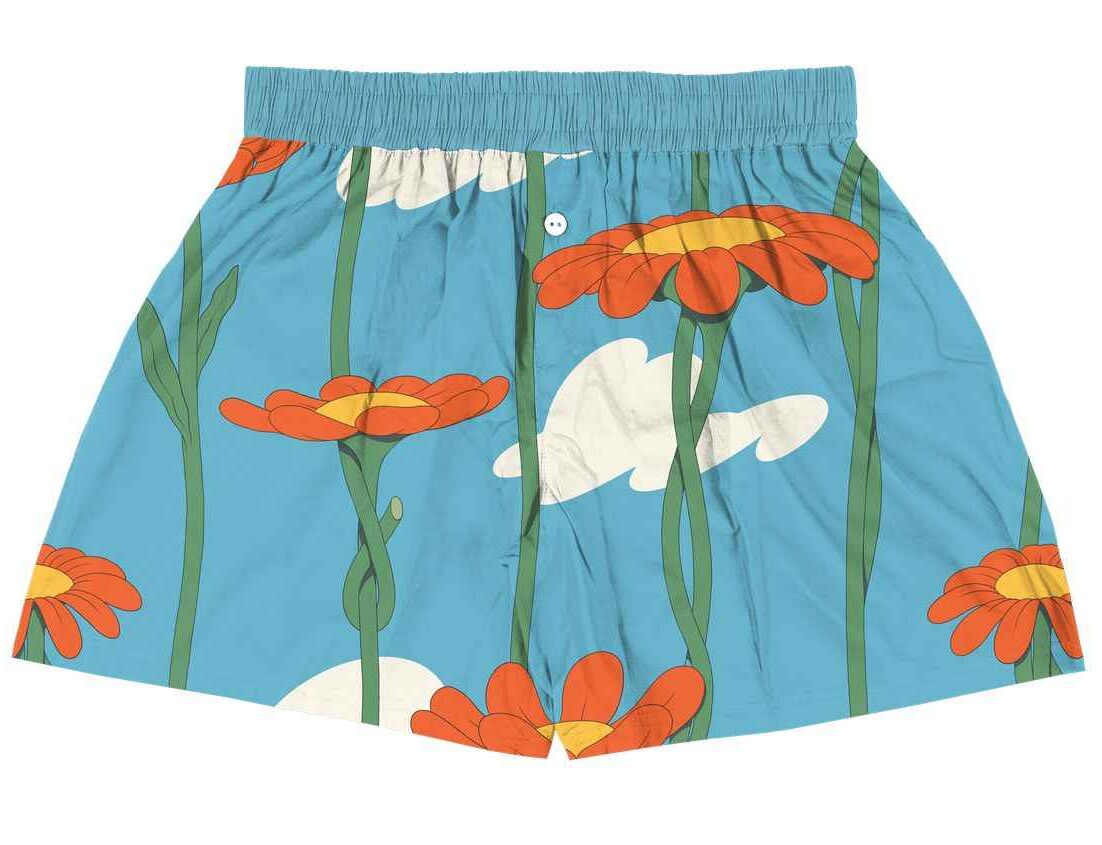 10102962-1 The Dudes Autumn Flowers - multicolor XXXL