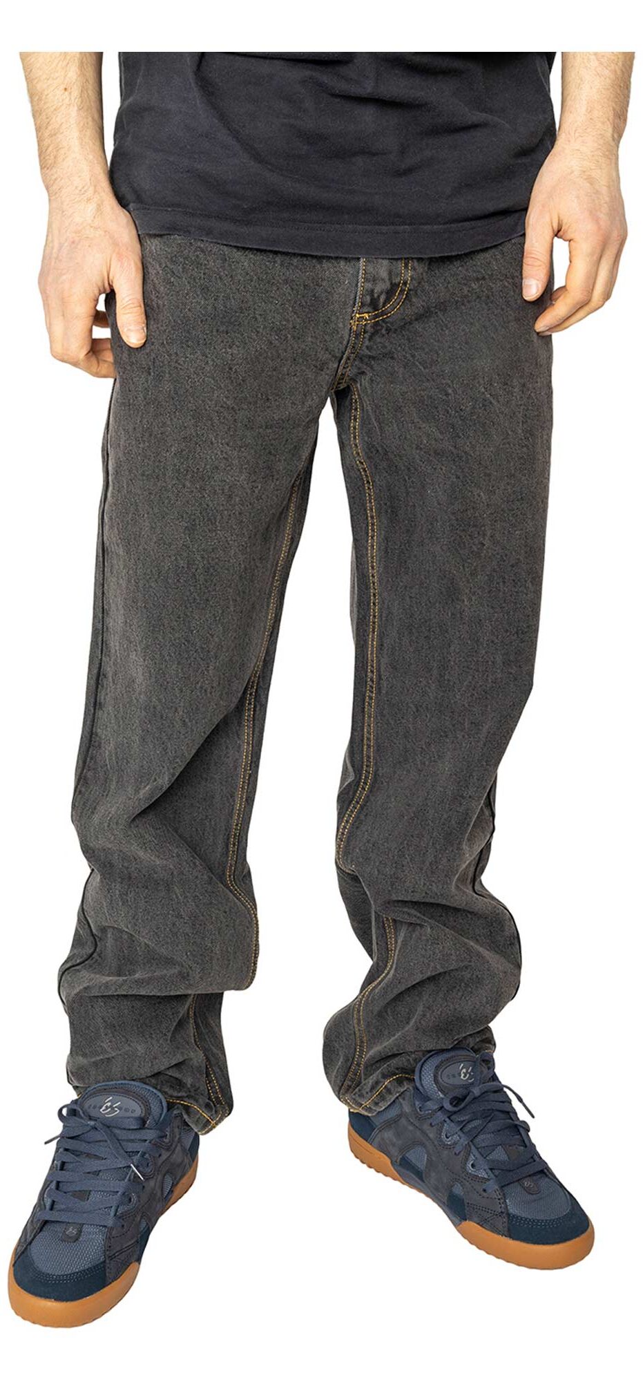 NNSNS Pant NESSIE black denim NNSNS Pant NESSIE, black denim 36/32