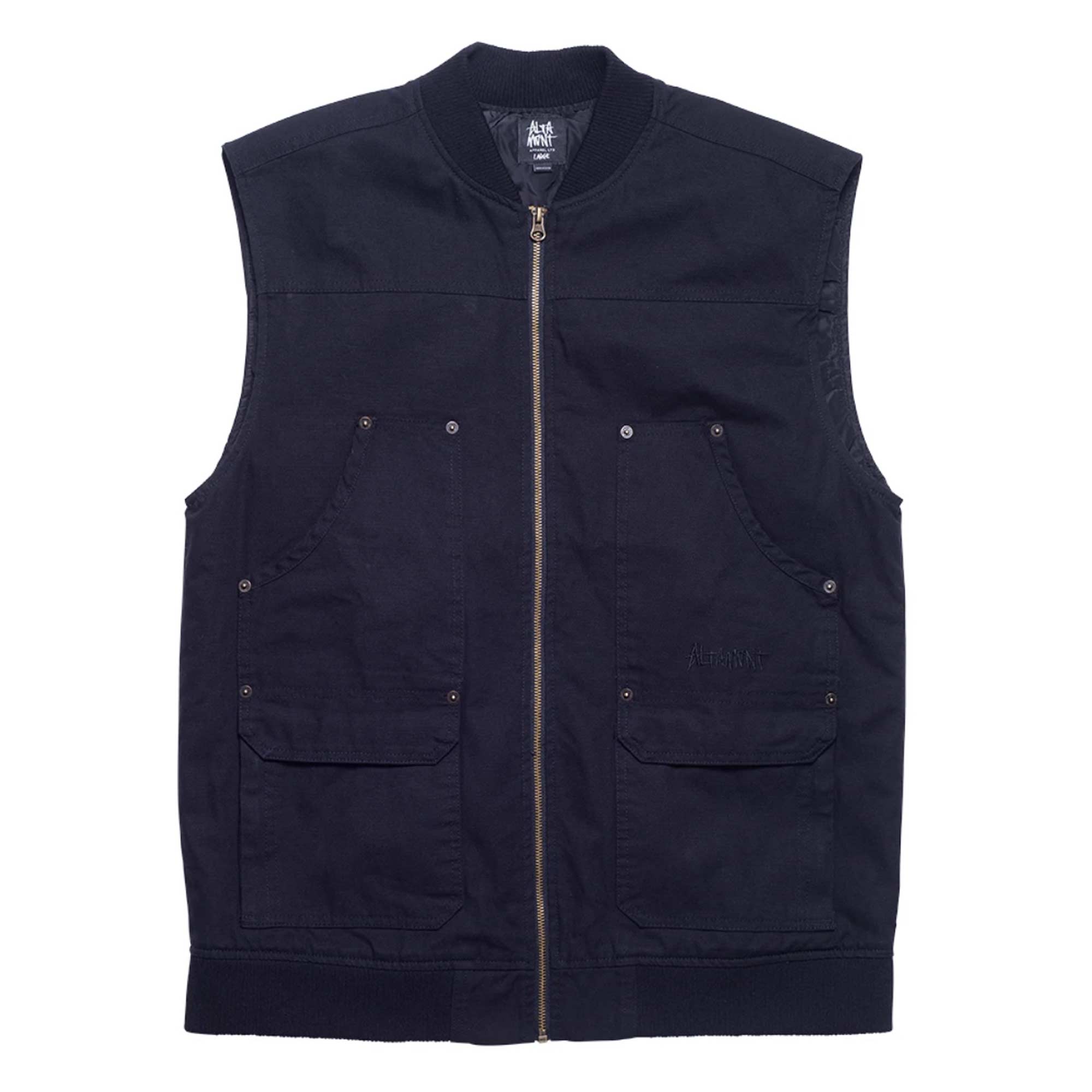 ALTAMONT Jacket SERVICE VEST, black XL