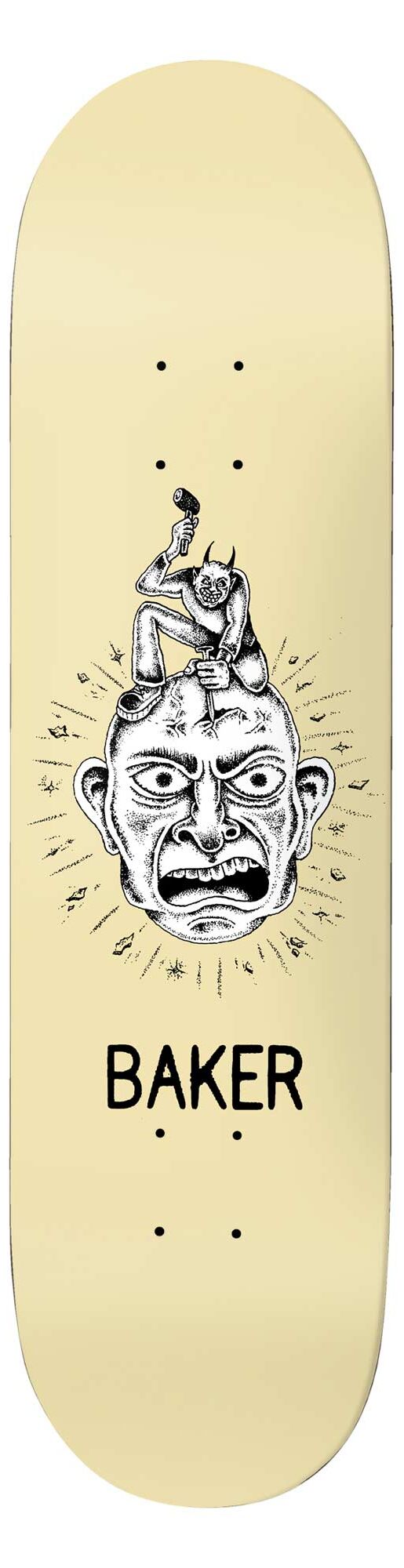 BAKER Deck CHISEL HEAD JF 8.125 BAKER Deck CHISEL HEAD JF 8.125