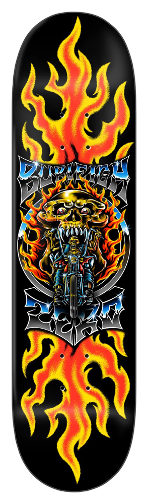 Zero Skateboard Deck Burleigh Chrome 8,50 Zero Skateboard Deck Burleigh Chrome 8,50