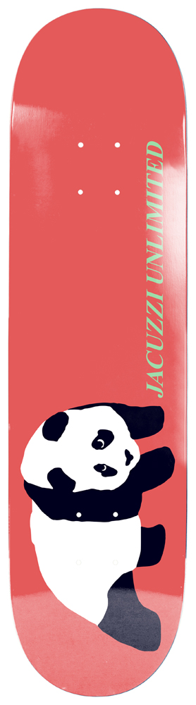 Jacuzzi Skateboard Deck Panda SSD 8,25 Jacuzzi Skateboard Deck Panda SSD 8,25