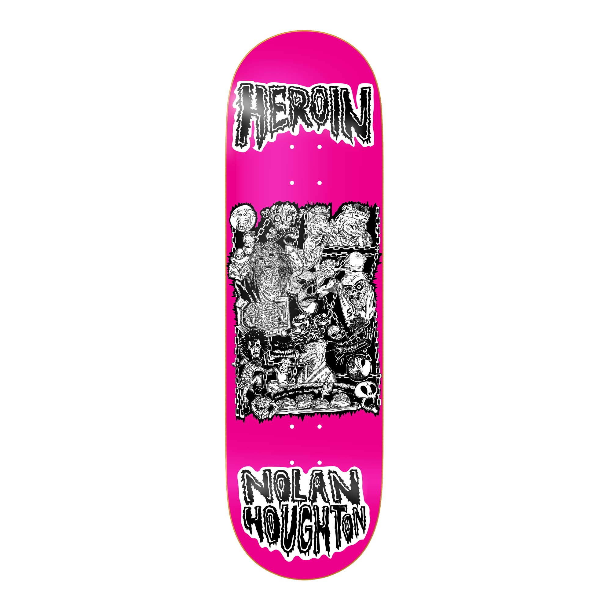 HEROIN Deck ALLEGORY OF FREAR NH 9.5, pink 9.5