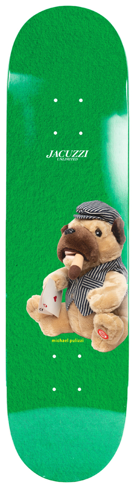Jacuzzi Skateboard Deck Pulizzi Know When To Hold Em 8,375