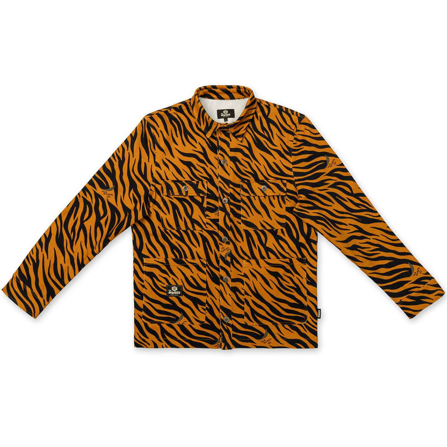 The Dudes TIGRRRR Dave Premium Overshirt - Multicolor XXXL