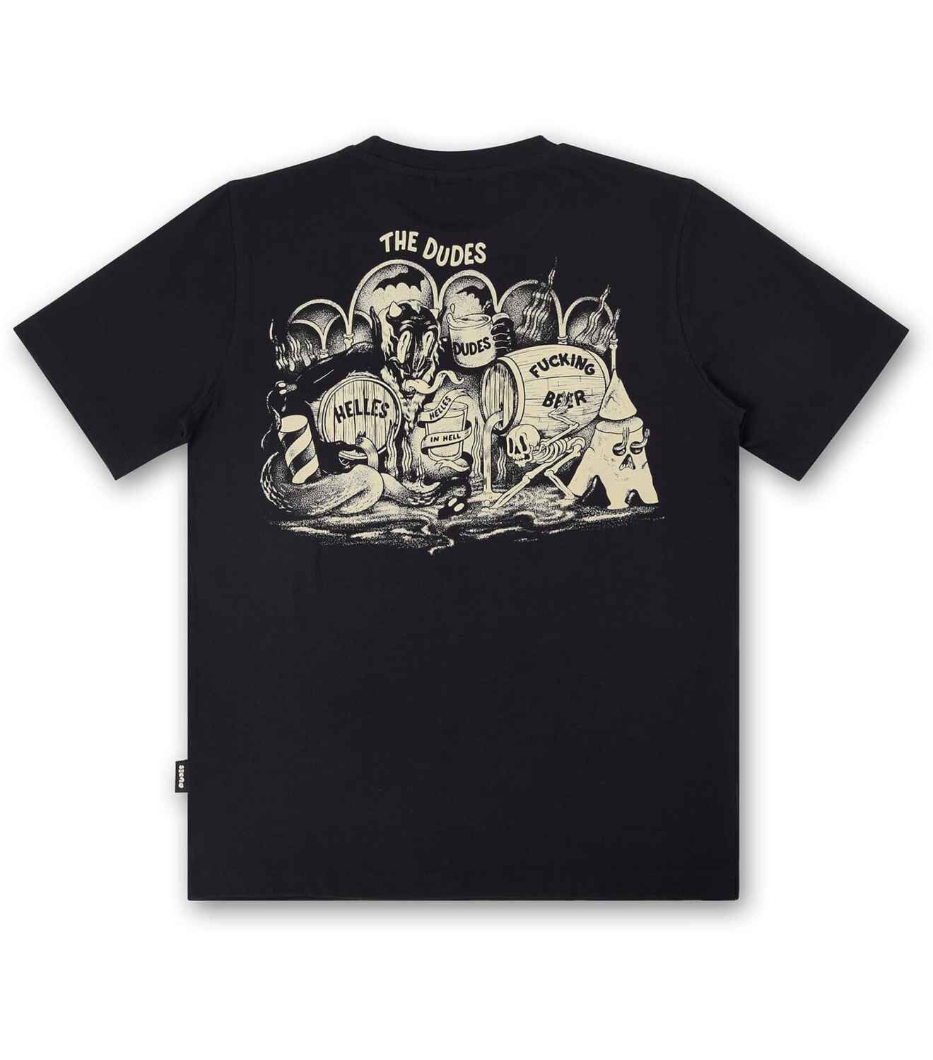 The Dudes Helles In Hell T-Shirt - black XS