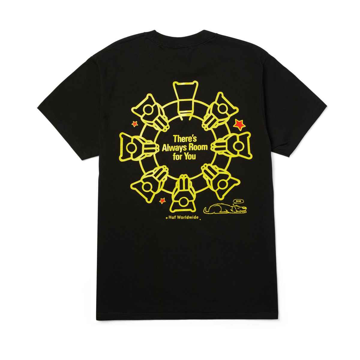 HUF Fantasies T-Shirts - black XXL