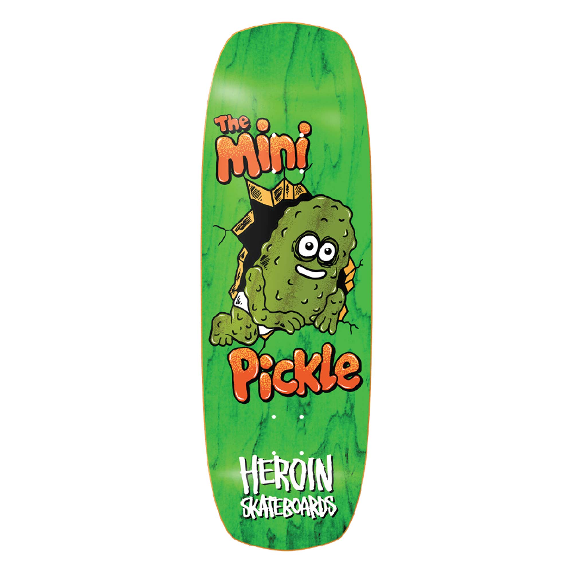 HEROIN Deck MINI PICKLE 9.5, assorted 9.5 HEROIN Deck MINI PICKLE 9.5, assorted 9.5