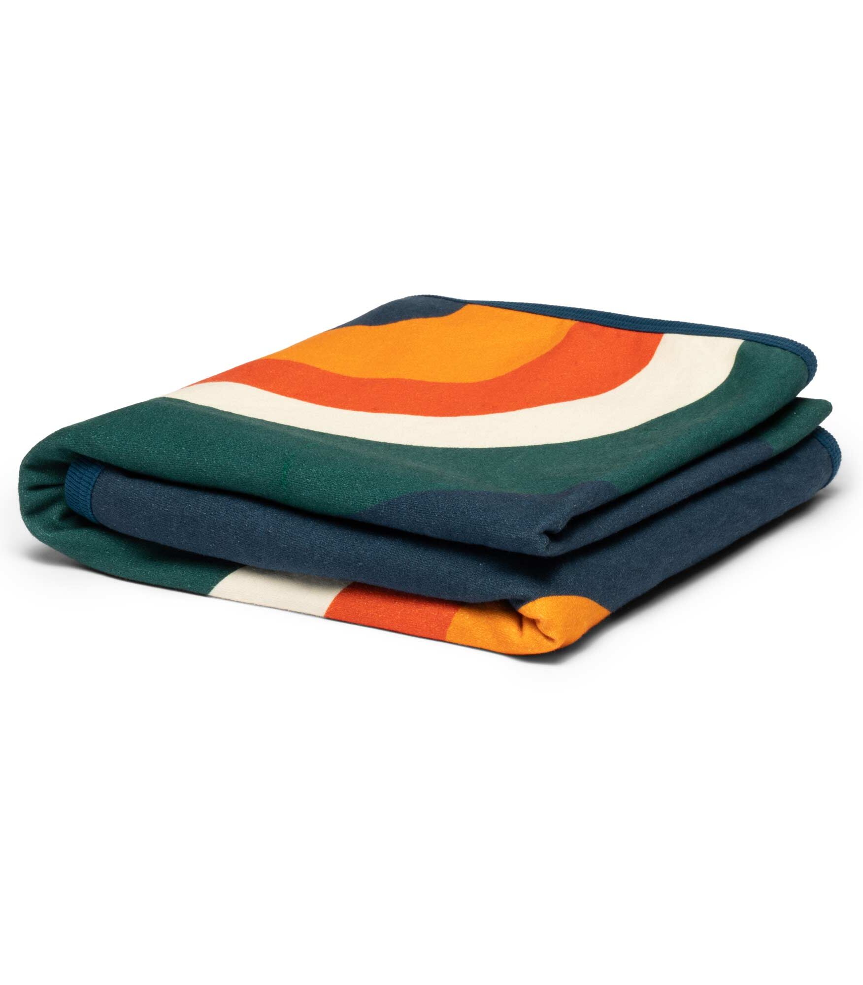 RUMPL Blanket COZYHEMP PRINTED / THROW, harvest wave