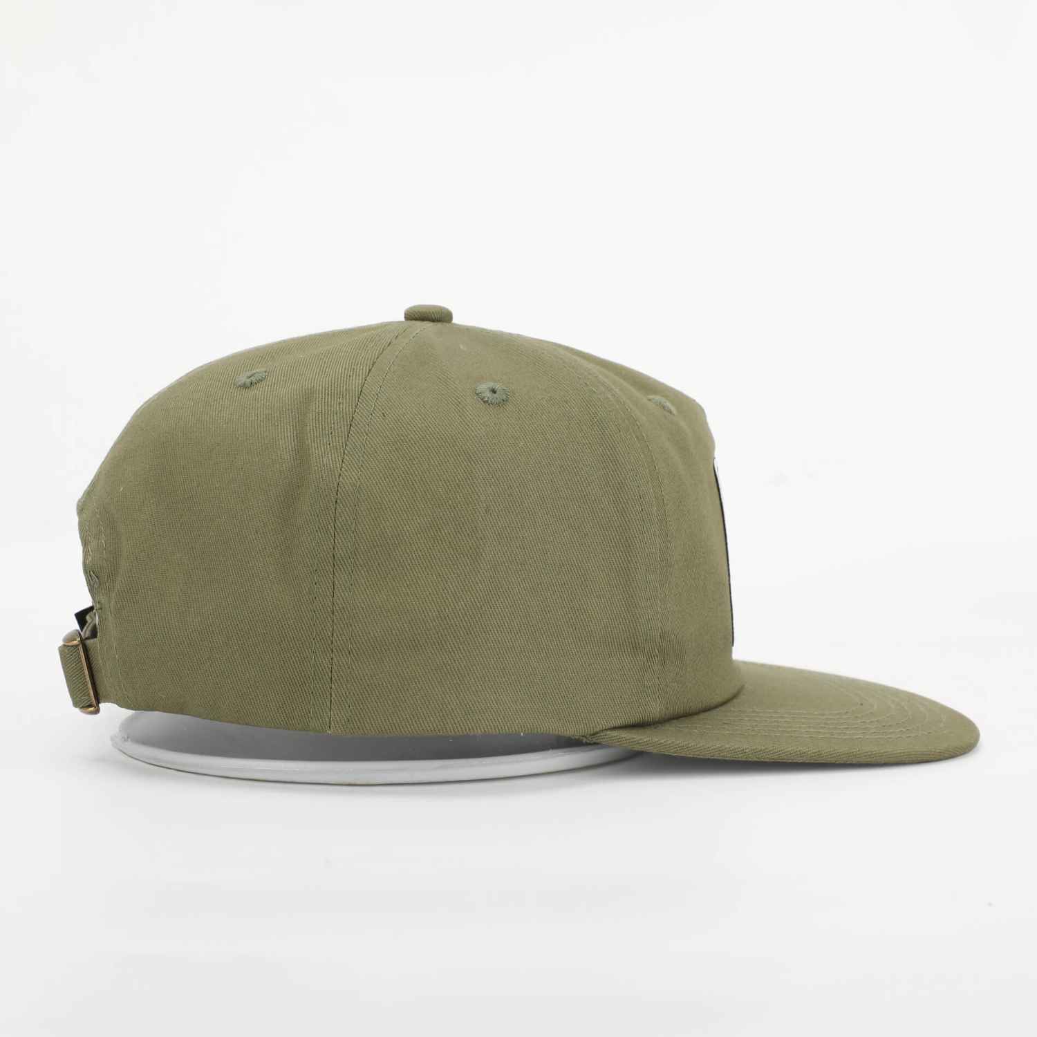 The Dudes Tortoise Unstructured 5 Panel Cap - cedar green
