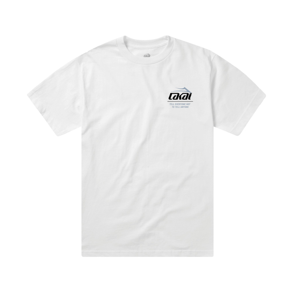 Lakai Secret T-Shirt - white XXL